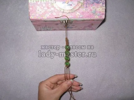 Shamballa tip brățară pentru incepatori, de master - clasa cu fotografii, pas cu pas