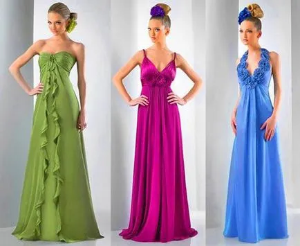 Rochie la nunta unui prieten pentru a alege, modelul de moda cu fotografie