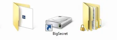 Conectați unitatea hard disk sau partiția pe ea ca un dosar