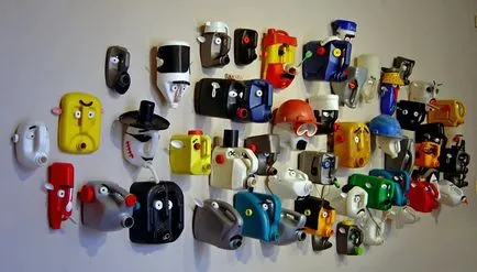 Articole din sticle de plastic cu propriile lor mâini pentru casa, gradina si gradina pentru copii