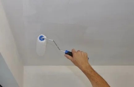 Paint plafonul cu mâinile sale regulile de bază (norme) Paint plafonul cu mâinile sale regulile de bază