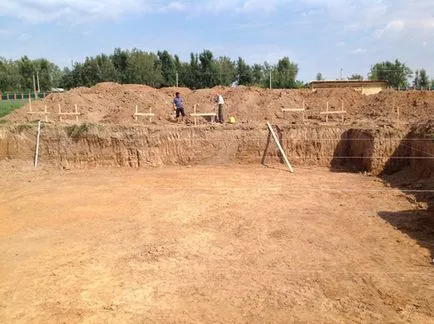 de pregătire a șantierului pentru construcția de case foto & video (construirea unei case) de pregătire a șantierului pentru construirea de acasă foto și video