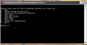 îndepărtarea completă a produselor Adobe