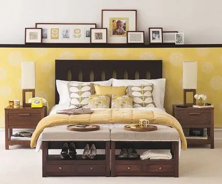 idei utile pentru dormitoare gamă de tapet, decor, mobilier, candelabre și lămpi, design de fotografie