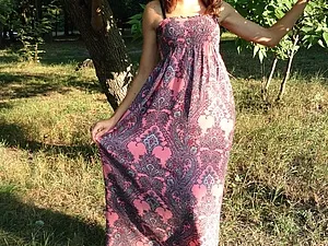 Cum să coase o sundress de vară lung, fără a construi modele! meșteșugari Fair - manual, lucrate manual
