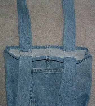 Cum să coase un sac cu mâinile de vechile modele de blugi (blugi) Cum să coase un sac cu mâinile din blugi vechi model