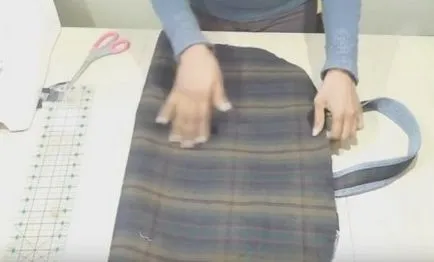 Cum să coase un sac cu mâinile de vechile modele de blugi (punga) Cum să coase un sac cu mâinile din blugi vechi model