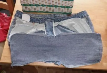 Cum să coase un sac cu mâinile de vechile modele de blugi (punga) Cum să coase un sac cu mâinile din blugi vechi model