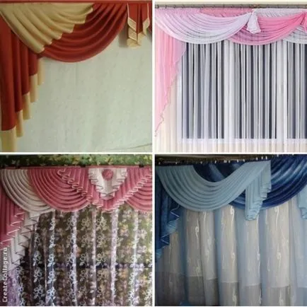 Cum să coase propriile mâini Lambrichene, perdele, Lambrichene, textil de casa lor mâini proprii