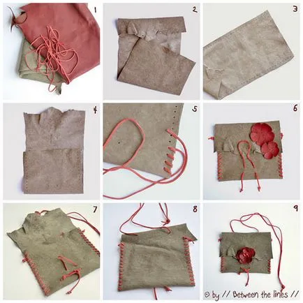 Cum să coase un sac din piele (idei) Cum să coase un sac din piele