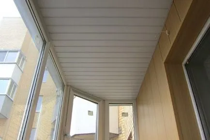 Plafonul balconului 5 moduri de a decupa