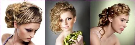 Coafuri de vacanță pentru hair styling mediu elegant, cu propriile lor mâini (coafuri de vacanță cu mâinile lor) Coafuri de vacanță pentru hair styling mediu elegant, cu propriile lor mâini