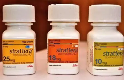 Analizele de droguri Strattera, descrieri, instrucțiuni de utilizare