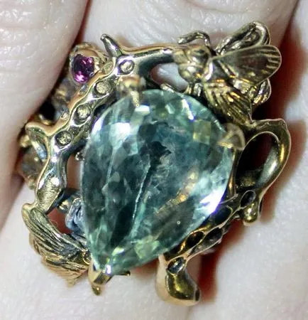 Prasiolite - ametist verde