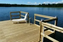 Marina structura de acostare mâinile lor, dane plutitoare pentru bărci, poduri de pe iaz pentru