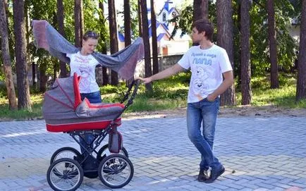 Mersul pe jos, cu un nou-născut cum, când și cât de mult se poate face cu copilul în aer