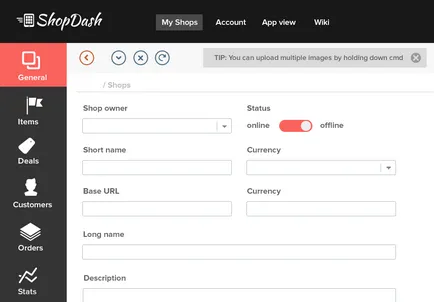 Exemple de meniu web design, blog-