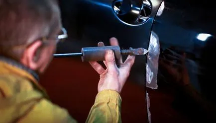 Lucrul pe corp repara masina cu mâinile lor (lor) Lucrările la reparații auto organism cu mâinile