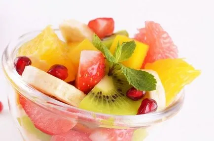 salată simplă și delicioase fructe