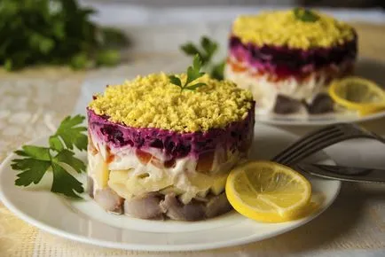 Cinci moduri de a alimenta „hering sub o haină de blană“