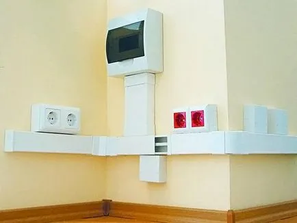 Cablarea în apartamentul panoului cu mâinile - cum se face