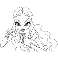 Colorat pentru fete Winx (colorat) De colorat pentru fete Winx