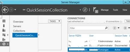 Rds umbra - conectarea la sesiunea de utilizator în Windows 2012 R2, ferestre pentru sistem