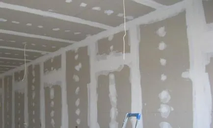 Luați în considerare dacă este posibil să se picteze gips carton, fără umplutură