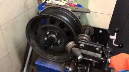 Reparare de jante din aliaj cu mâinile lor ( „turnare“ condiții de garaj) Reparare de jante din aliaj cu mâinile lor