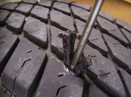 tăieturi laterale de reparare a anvelopelor cu propriile sale mâini