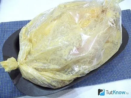 Rețetă de pui umplut cu mere
