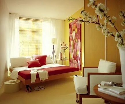 Repararea dormitoare cu propriile mâini - ideea de decorațiuni interioare