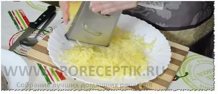 reteta salata Coat cu foto (foto) reteta salata strat cu o fotografie