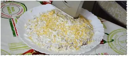 reteta salata Ungeti cu fotografie (reteta salata strat cu fotografii) reteta salata strat cu o fotografie