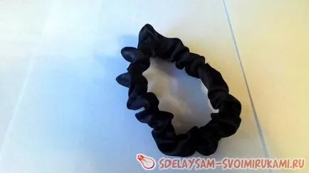 Scrunchy cu mâinile lor, o clasă de master, cu propriile lor mâini
