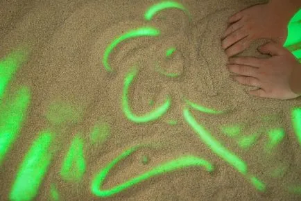 pictura pe sticla cu nisip pentru incepatori