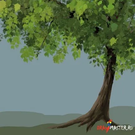 Desenați copaci frumoase în câteva minute