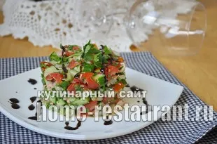 Salate în rețete restaurant cu fotografii restaurant acasă on-line (foto) Salate în rețete restaurant cu fotografii restaurant acasă on-line