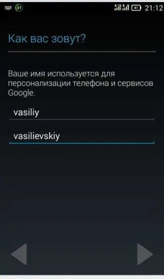 Ghid cum să creați un cont Google pe telefon (faceți clic pe săgeata „Next“) Ghid cum să creați un cont Google pe telefon