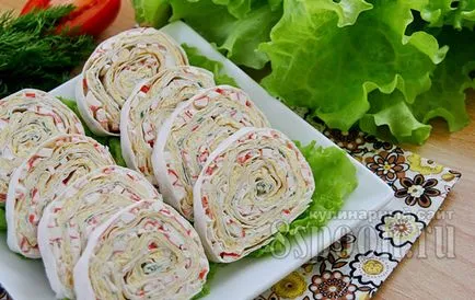 Roll de la Lavaș simple și delicioase rețete cu pas cu pas fotografii