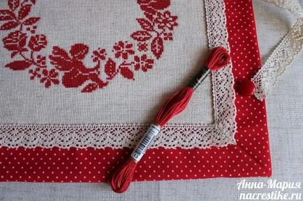 Servetel cu broderie pe toate sărbătorile de viață)) - 12 mai 2016