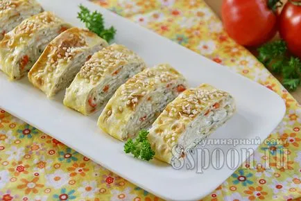 Roll de la Lavaș simple și delicioase rețete cu pas cu pas fotografii
