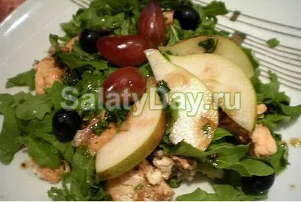 Salata cu somon sărat - reteta de pește delicat cu fotografii și video