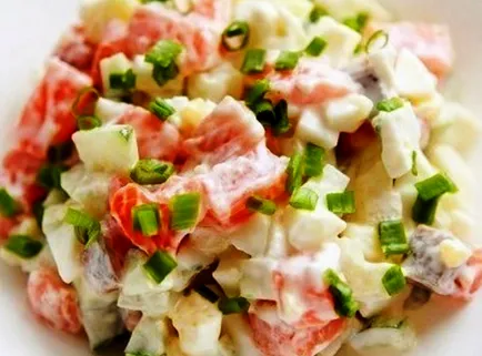 Salata cu pește roșu, rețete simple,