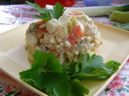 Salata de pește roșu - 5 cele mai bune rețete de mâncăruri delicioase pentru tine! (straturi) Salata de pește roșu - 5 cele mai bune rețete de mâncăruri delicioase pentru tine!
