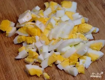 Salata cu pui afumat si porumb - un pas cu pas reteta cu fotografii pe (afumat porumb de pui) Salata cu pui afumat si porumb - un pas cu pas reteta cu fotografii pe
