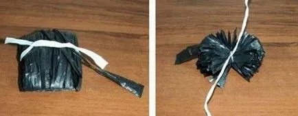 mat de casă de pungi de plastic