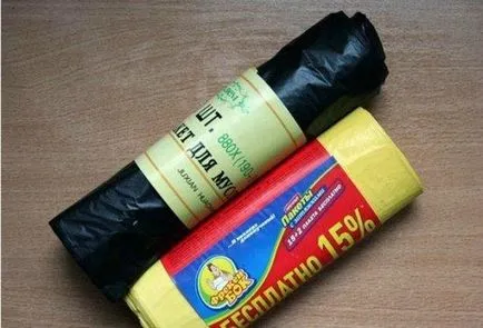 mat de casă de pungi de plastic