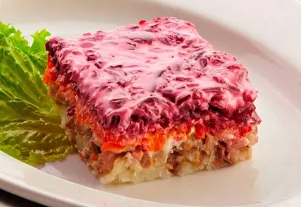 Hering sub o haină de blană - cele mai bune retete cu un hering sub o haină de blană (rețete) Hering sub o haină de blană - cele mai bune rețete cu un hering sub o haină de blană