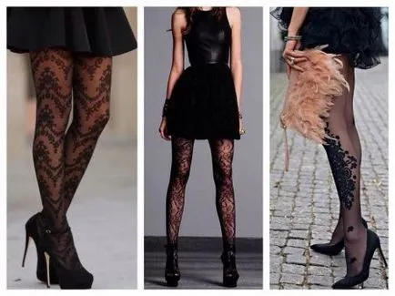 Din ceea ce sa poarte rochie neagră (83 poze) accesorii, dresuri tricotate și o rochie din piele, cu